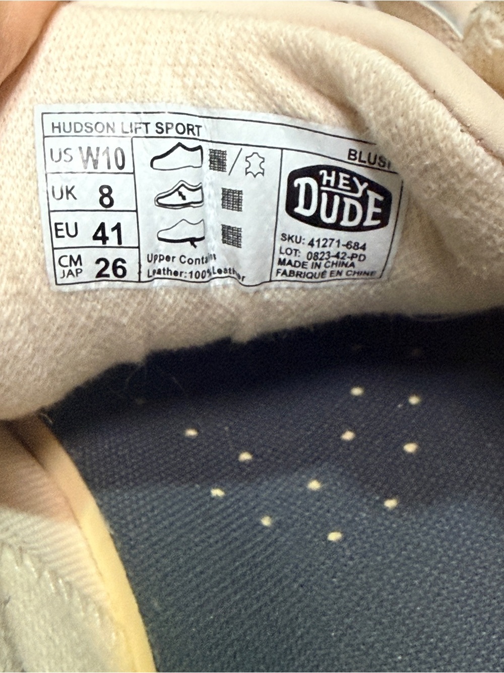 Hey Dude Hudson Lift women’s sport shoes size 10 - Picture 2 of 10